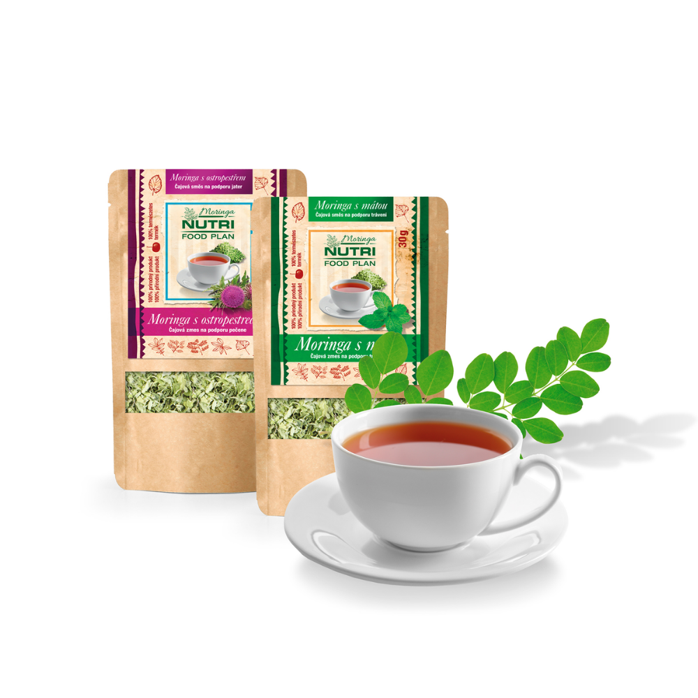 Moringa teák