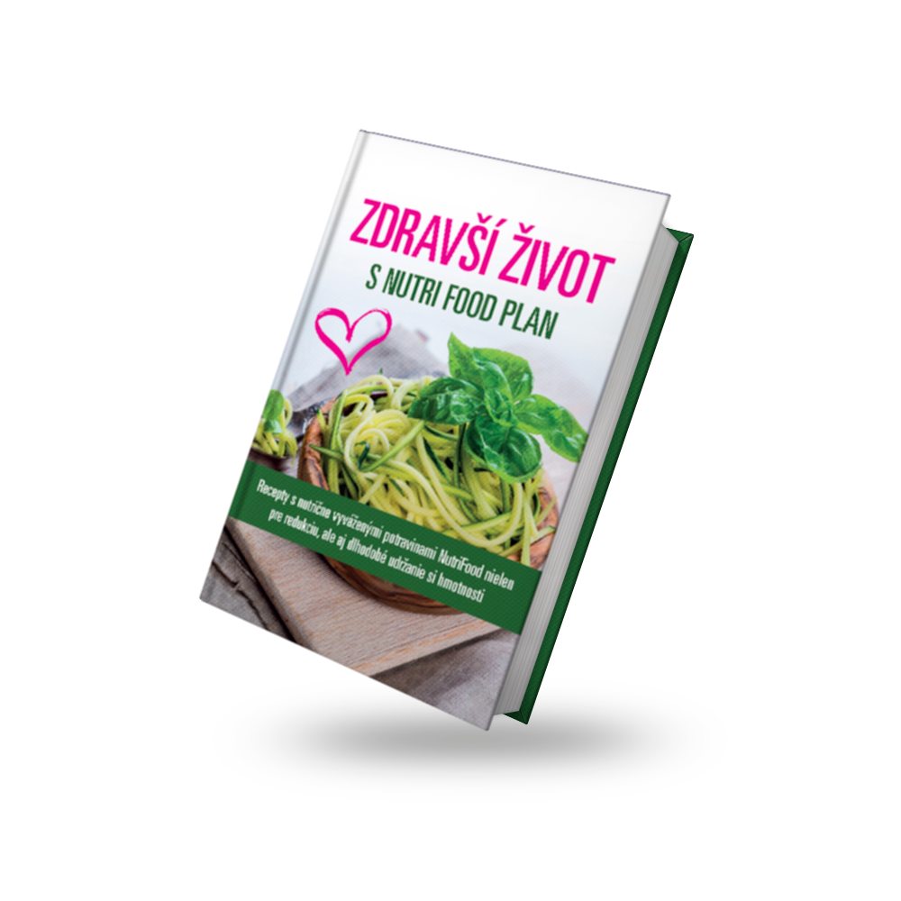 Kuchárska kniha Zdravší život s NUTRI FOOD PLAN (11 €)