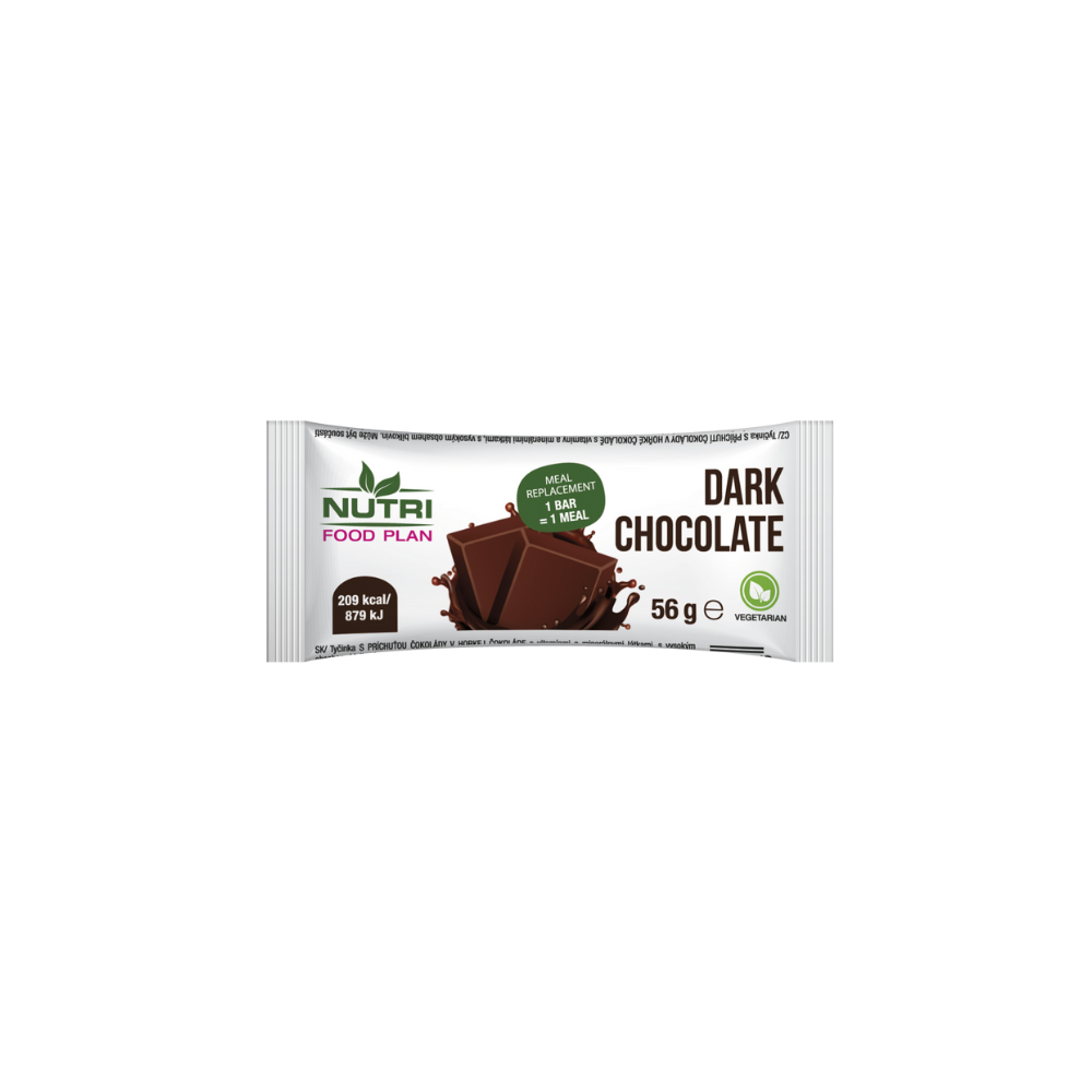 MRP tyčinka tmavá čokoláda (plnohodnotná náhrada stravy)